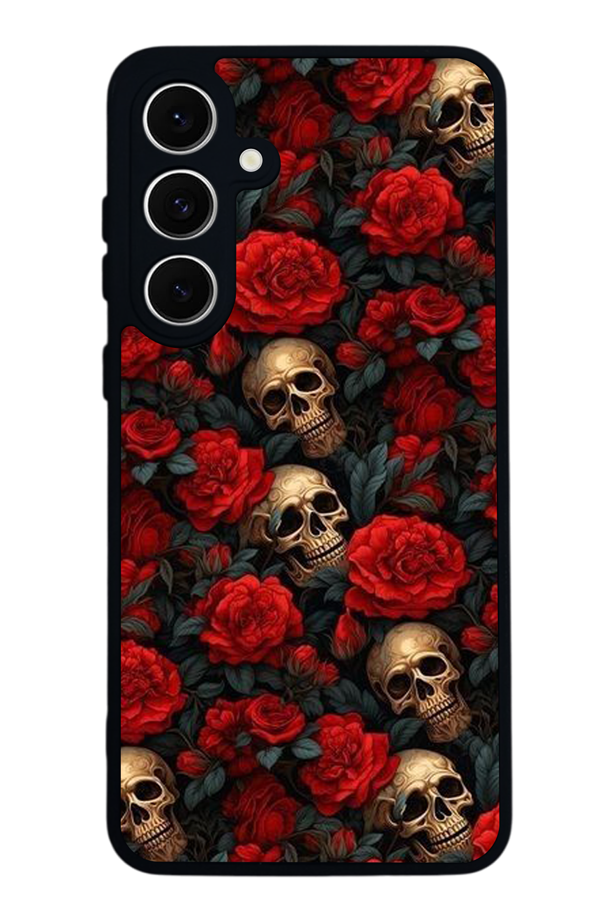 Samsung Galaxy A16 Uyumlu KuruKafa Tasarımlı Glossy Premium Kılıf