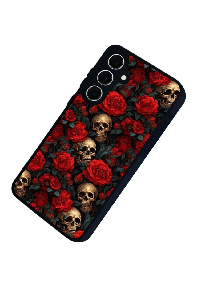 Samsung Galaxy A16 Uyumlu KuruKafa Tasarımlı Glossy Premium Kılıf