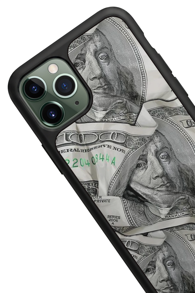iPhone 11 Pro Uyumlu Money Para Tasarımlı Glossy Premium Kılıf