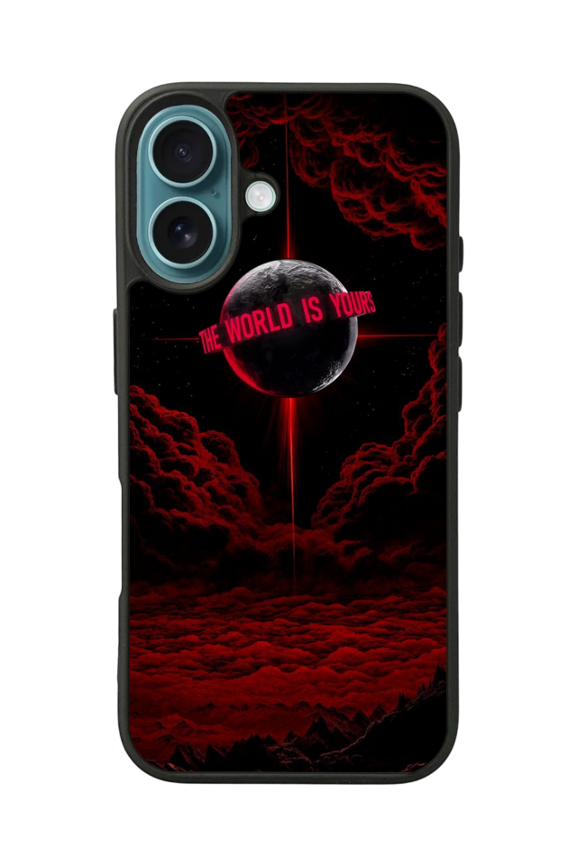 iPhone 16 Uyumlu Scarface Tasarımlı Glossy Premium Kılıf