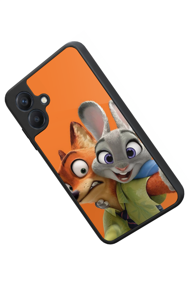 Samsung Galaxy A07 Uyumlu Zootropolis Tasarımlı Glossy Premium Kılıf