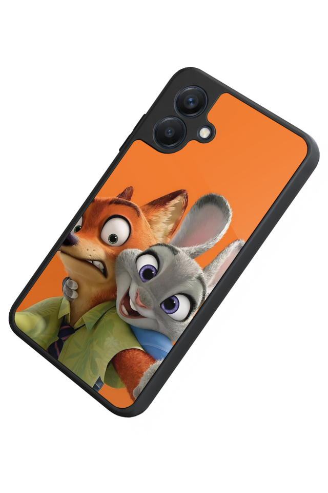 Samsung Galaxy A07 Uyumlu Zootropolis Tasarımlı Glossy Premium Kılıf