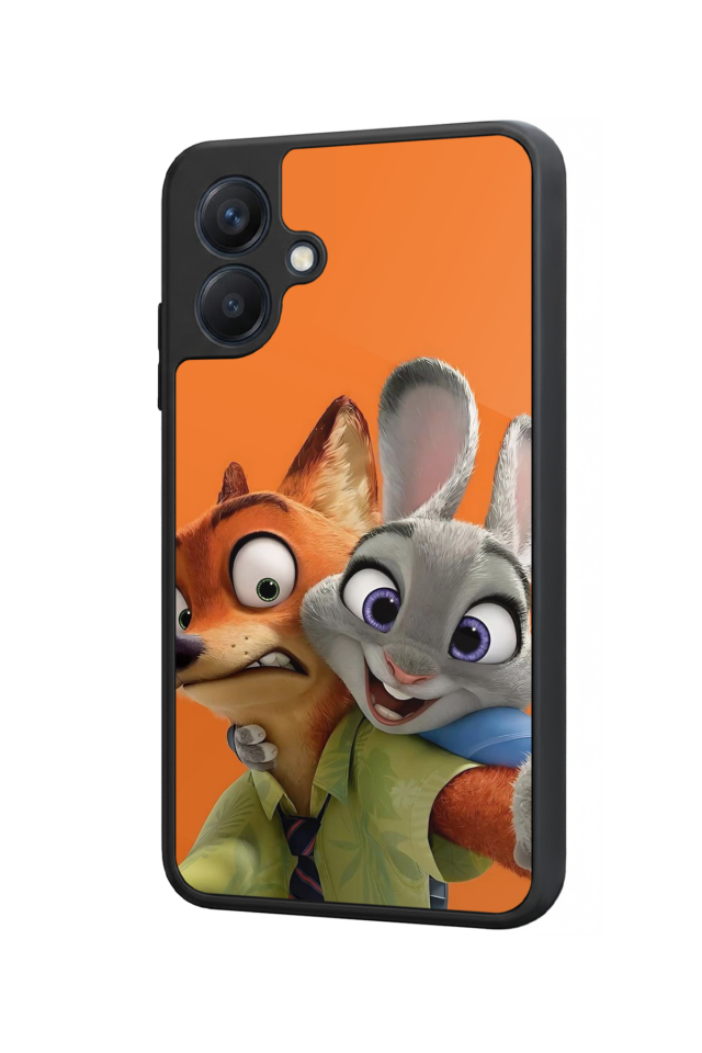 Samsung Galaxy A07 Uyumlu Zootropolis Tasarımlı Glossy Premium Kılıf