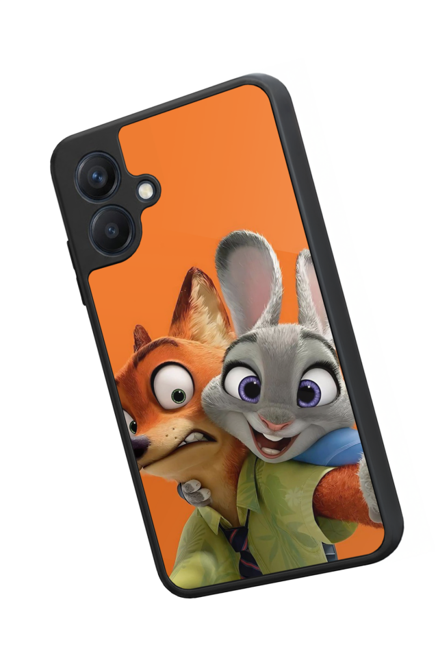 Samsung Galaxy A07 Uyumlu Zootropolis Tasarımlı Glossy Premium Kılıf