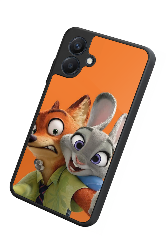 Samsung Galaxy A07 Uyumlu Zootropolis Tasarımlı Glossy Premium Kılıf