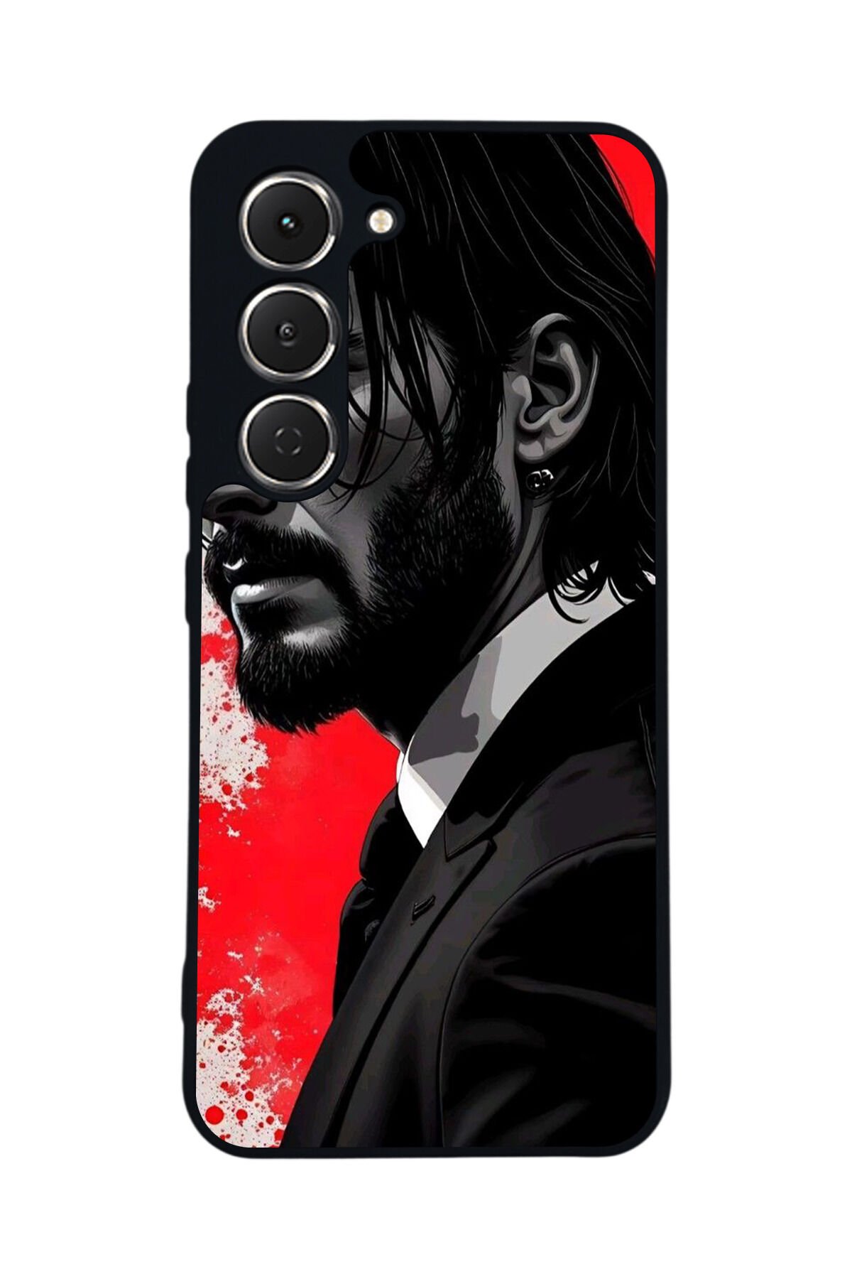 Tecno Spark 40 Pro Uyumlu JohnWick Tasarımlı Glossy Premium Kılıf
