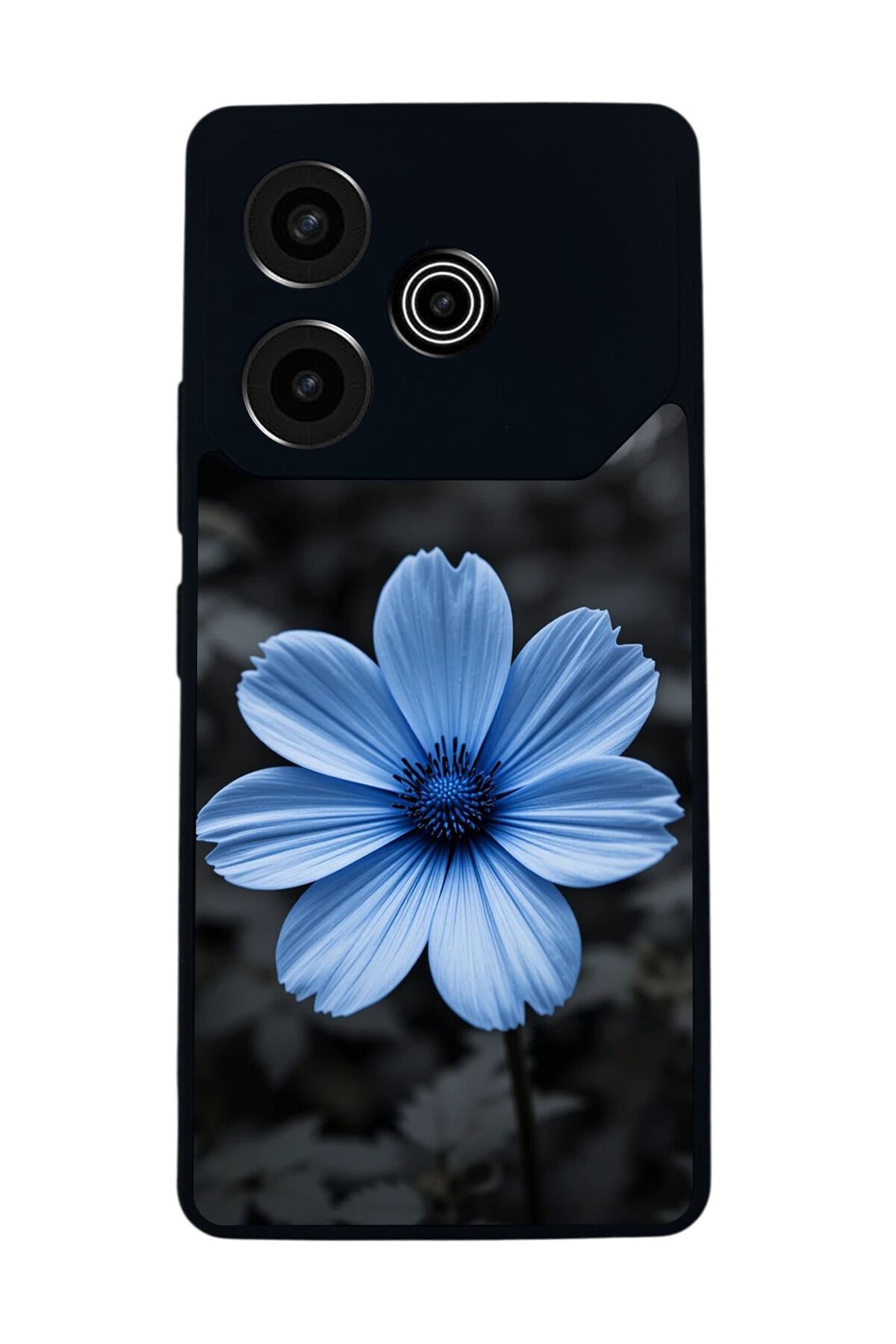 Tecno Pova 6 Uyumlu Cicek Tasarımlı Glossy Premium Kılıf