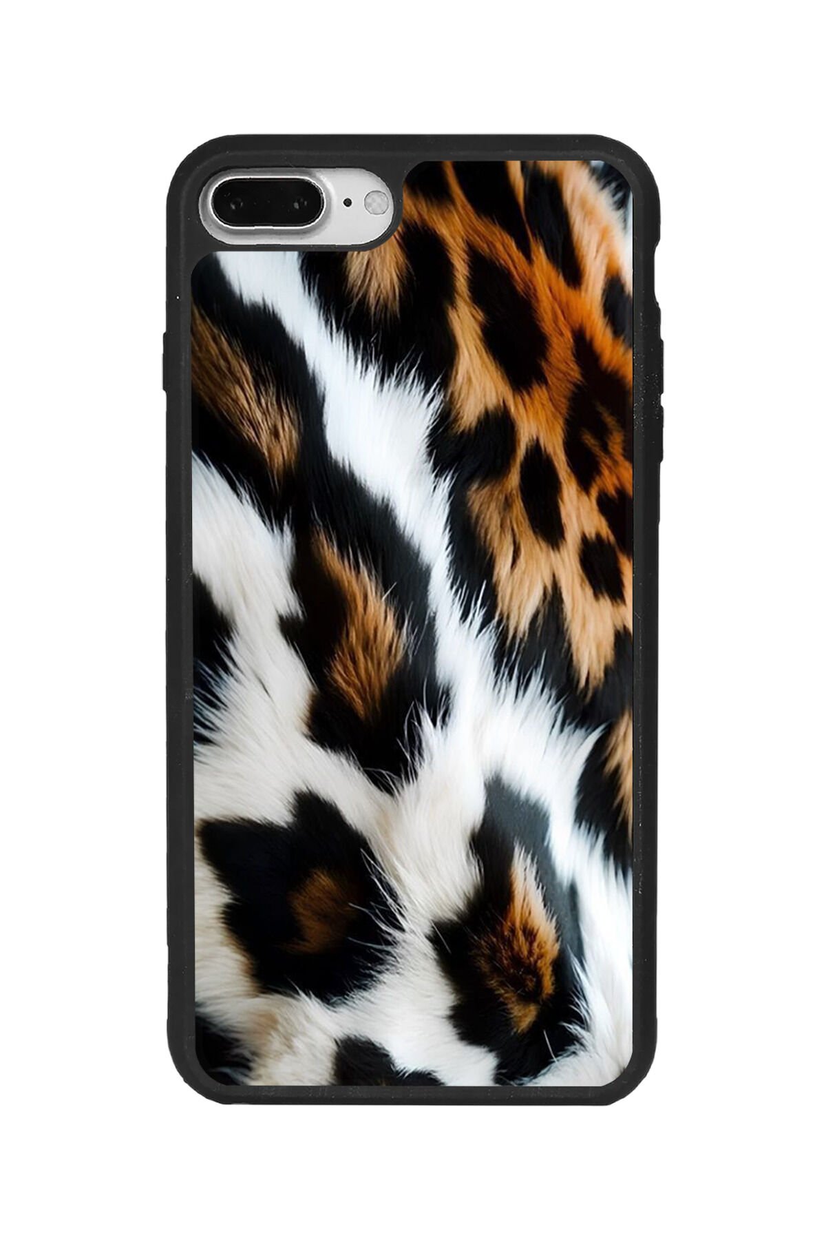 Apple iPhone 7 Plus Siyah Silikon Kılıf Çiziklere ve Darbelere Karşı Koruma