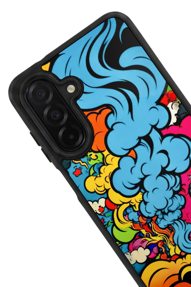 Samsung Galaxy A36 Uyumlu Abstract Tasarımlı Glossy Premium Kılıf