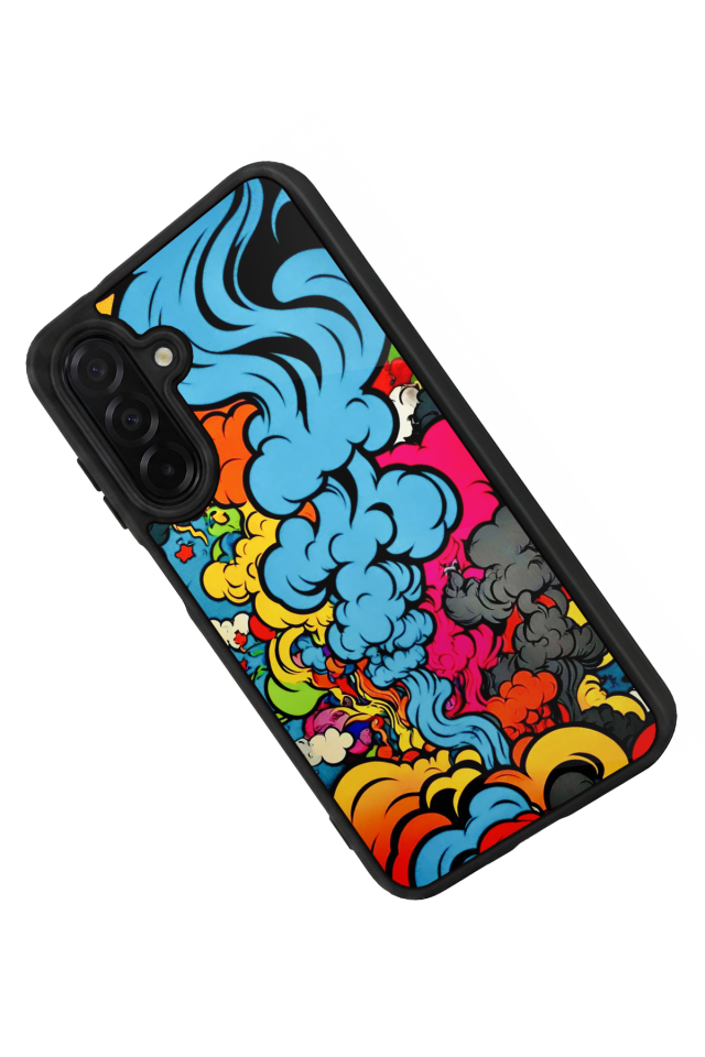 Samsung Galaxy A36 Uyumlu Abstract Tasarımlı Glossy Premium Kılıf