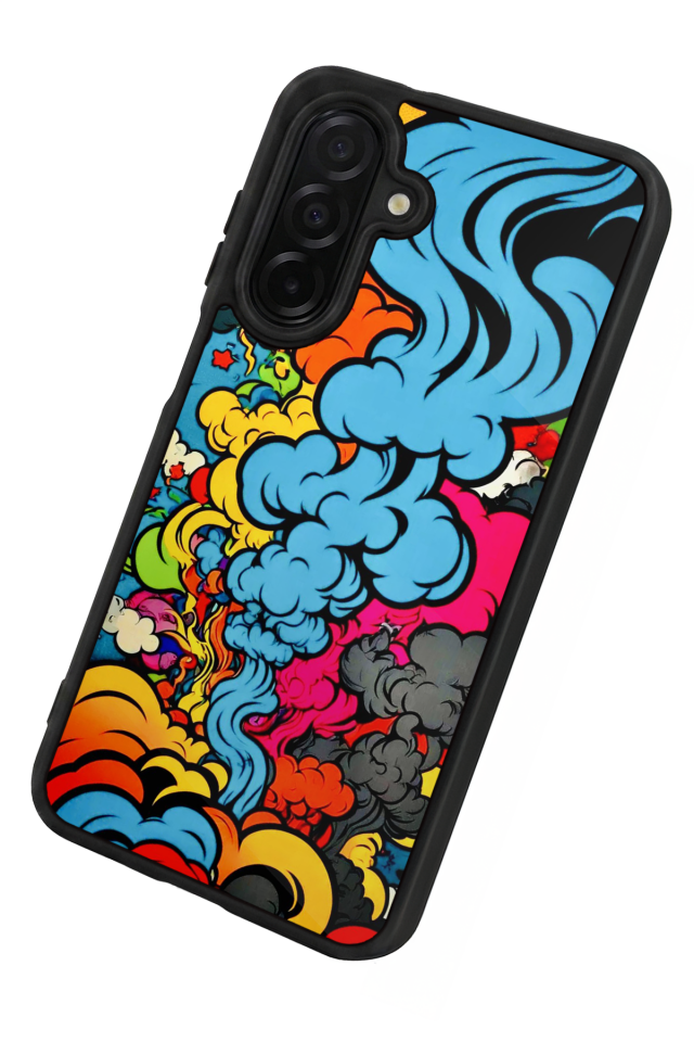 Samsung Galaxy A36 Uyumlu Abstract Tasarımlı Glossy Premium Kılıf