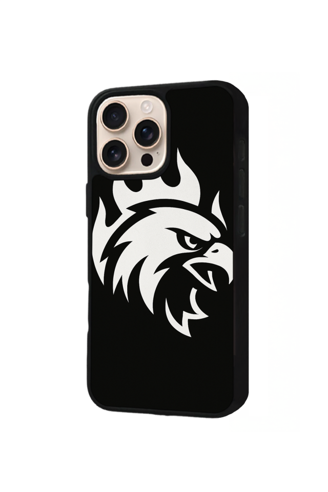iPhone 16 Pro Uyumlu Besiktas Tasarımlı Glossy Premium Kılıf