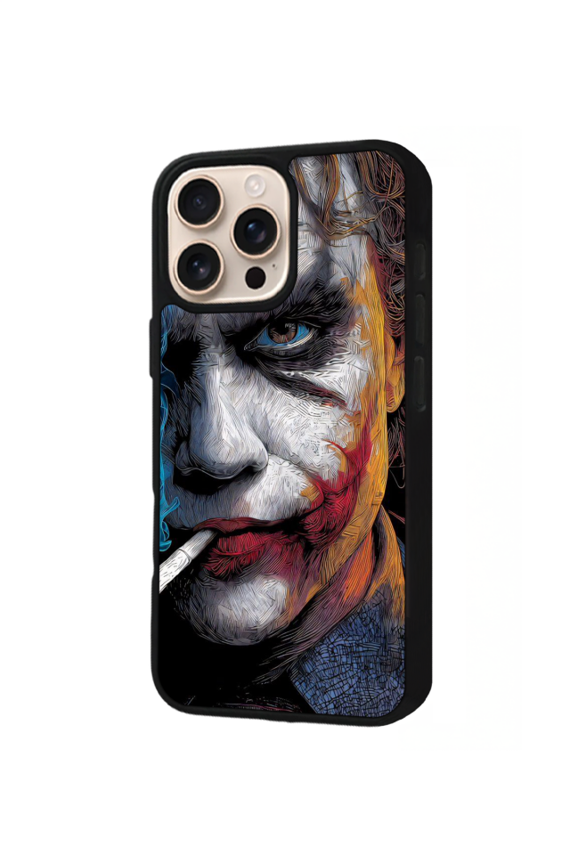 iPhone 15 Pro Uyumlu Joker Tasarımlı Glossy Premium Kılıf