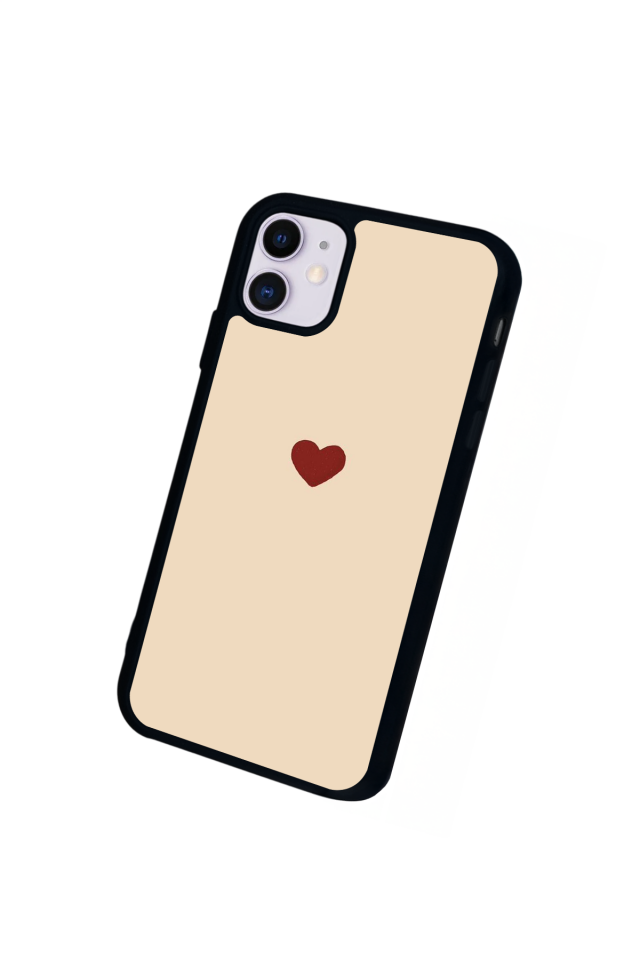 iPhone 11 Uyumlu Kalp Love Tasarımlı Glossy Premium Kılıf