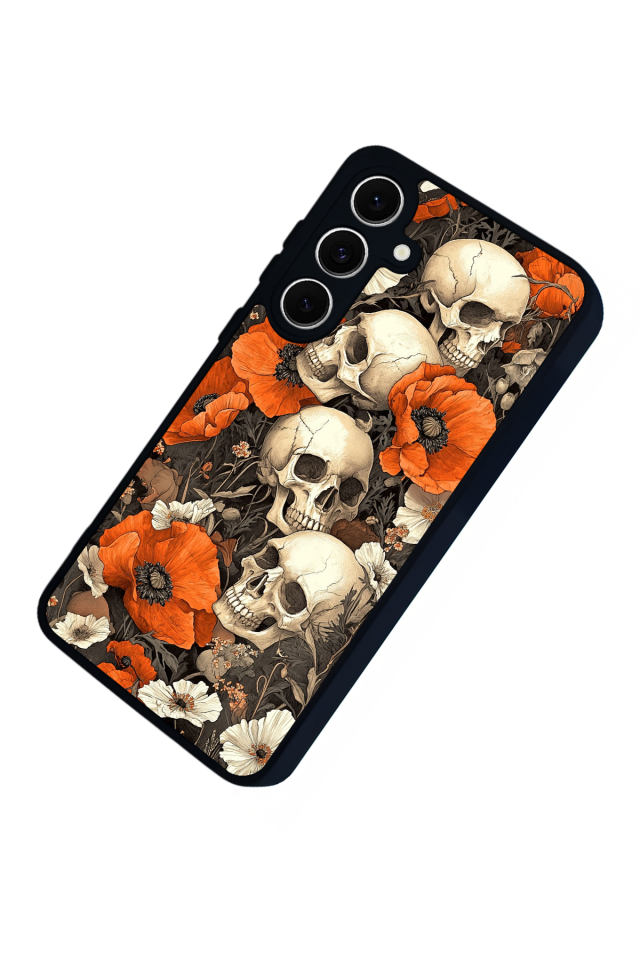 Samsung Galaxy A16 Uyumlu KuruKafa Tasarımlı Glossy Premium Kılıf