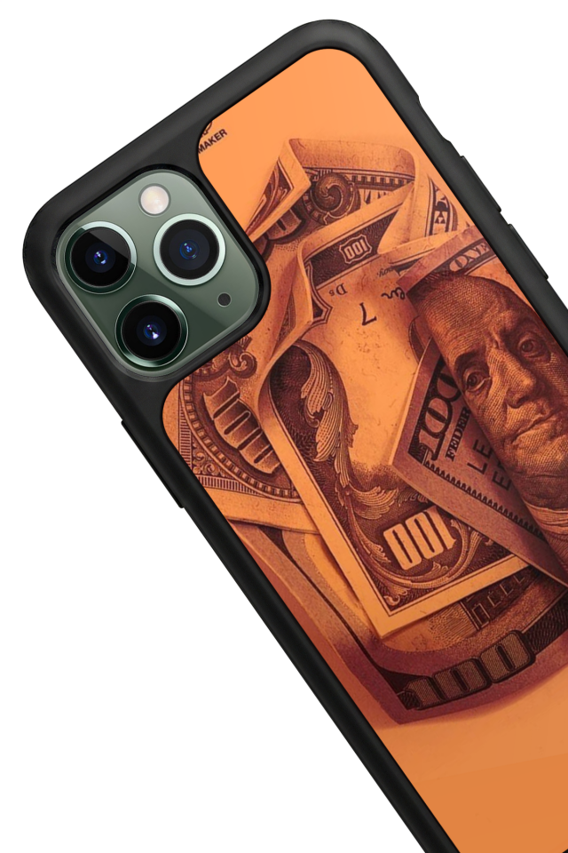 iPhone 11 Pro Uyumlu Money Para Tasarımlı Glossy Premium Kılıf