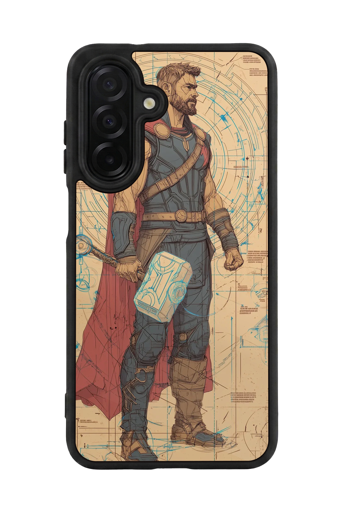 Samsung Galaxy A56 Uyumlu Thor Tasarımlı Glossy Premium Kılıf