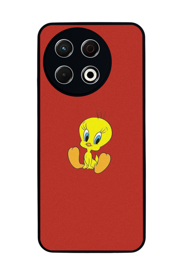 Tecno Spark 30 Pro Uyumlu Tweety Tasarımlı Glossy Premium Kılıf