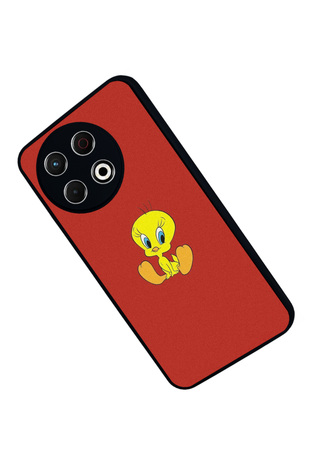 Tecno Spark 30 Pro Uyumlu Tweety Tasarımlı Glossy Premium Kılıf