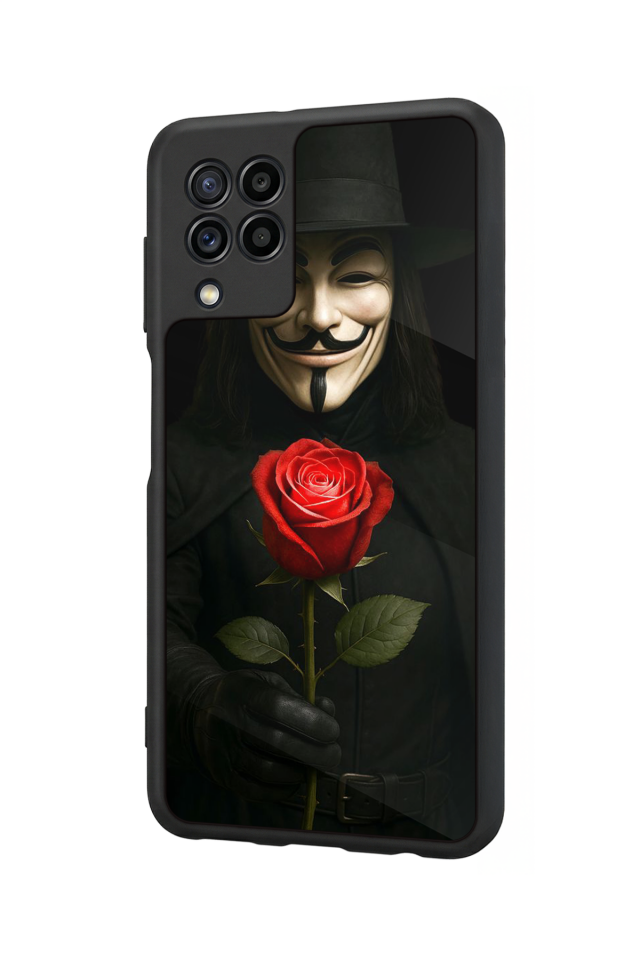 Samsung Galaxy M32 Uyumlu Vendetta Tasarımlı Glossy Premium Kılıf