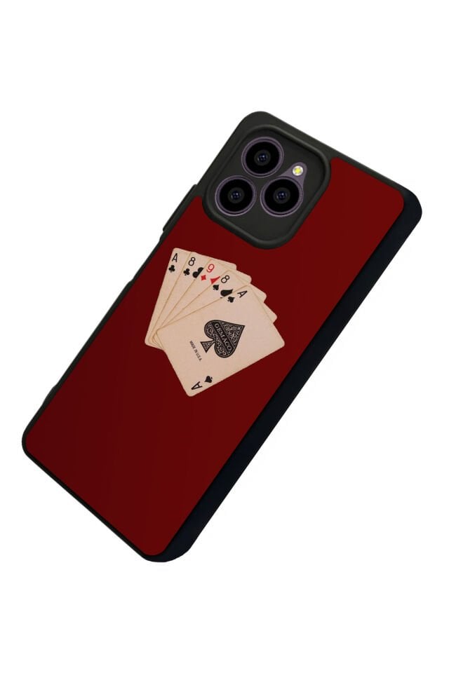 Omix X6 Uyumlu Kart Tasarımlı Glossy Premium Kılıf