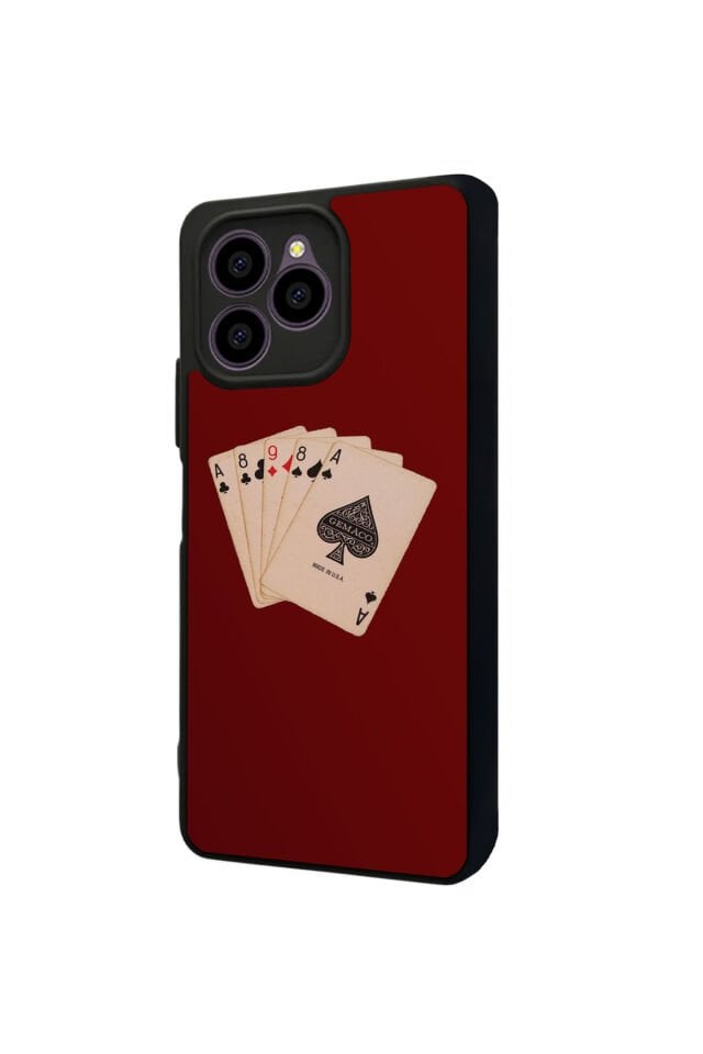 Omix X6 Uyumlu Kart Tasarımlı Glossy Premium Kılıf