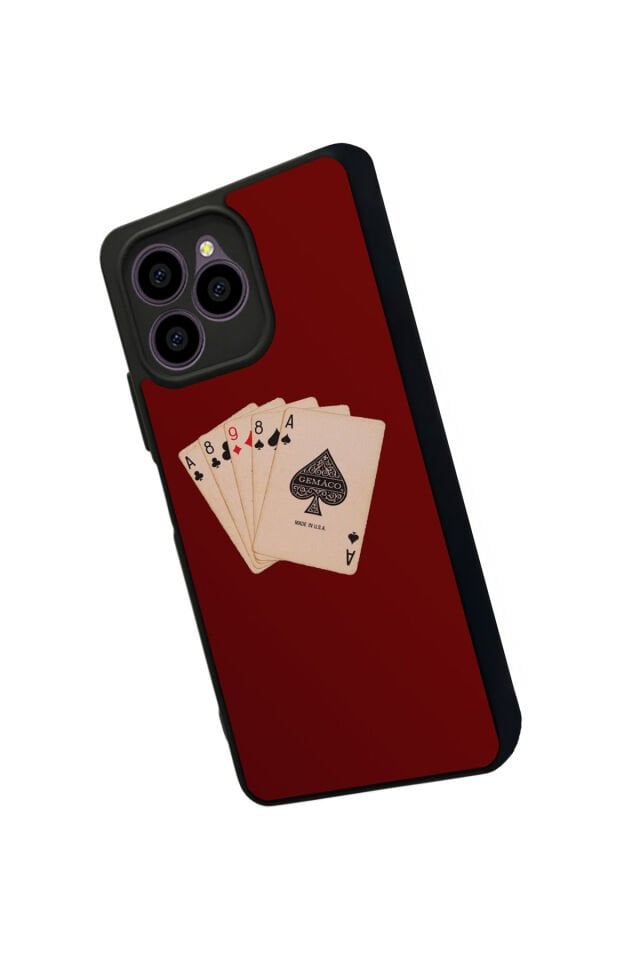 Omix X6 Uyumlu Kart Tasarımlı Glossy Premium Kılıf