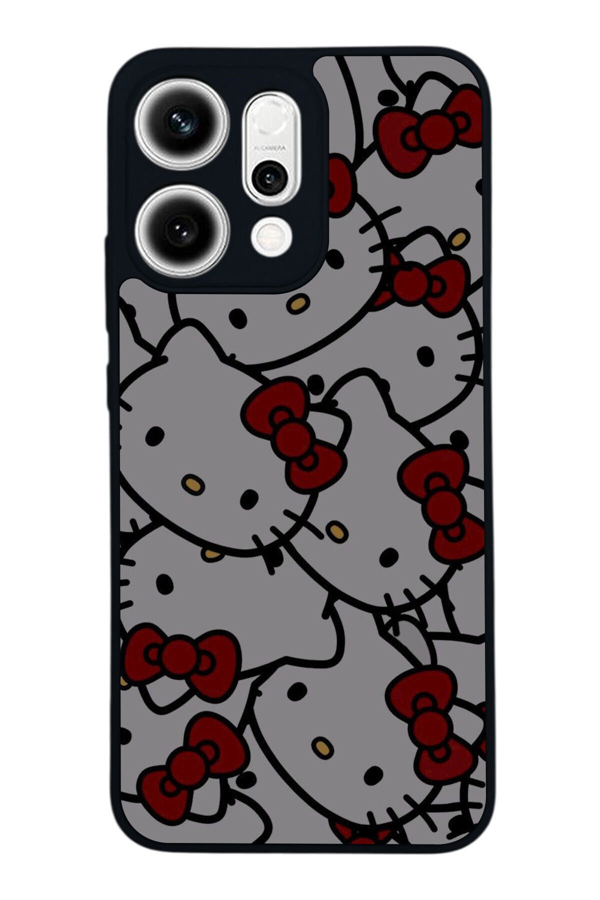 Oppo Reno 14 Uyumlu HelloKitty Tasarımlı Glossy Premium Kılıf