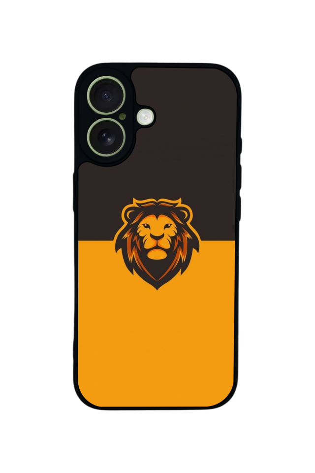 iPhone 17 Uyumlu Aslan Tasarımlı Glossy Premium Kılıf