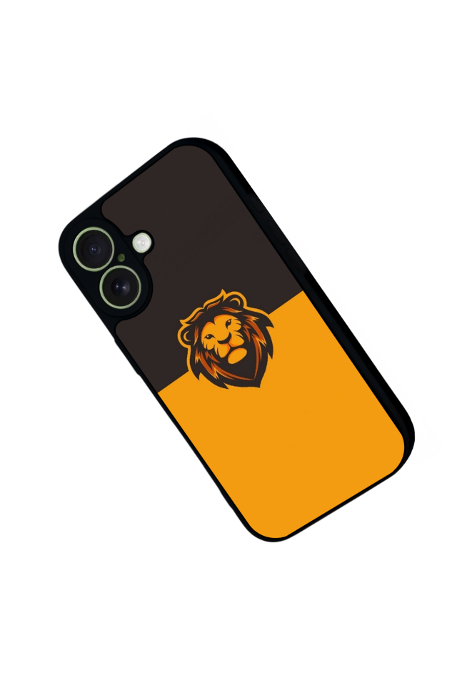 iPhone 17 Uyumlu Aslan Tasarımlı Glossy Premium Kılıf