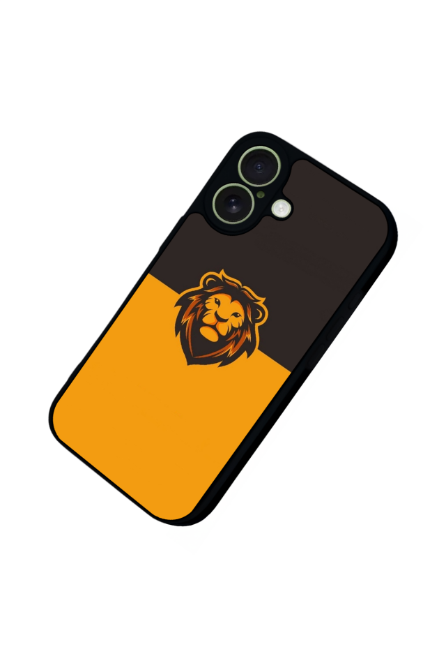 iPhone 17 Uyumlu Aslan Tasarımlı Glossy Premium Kılıf