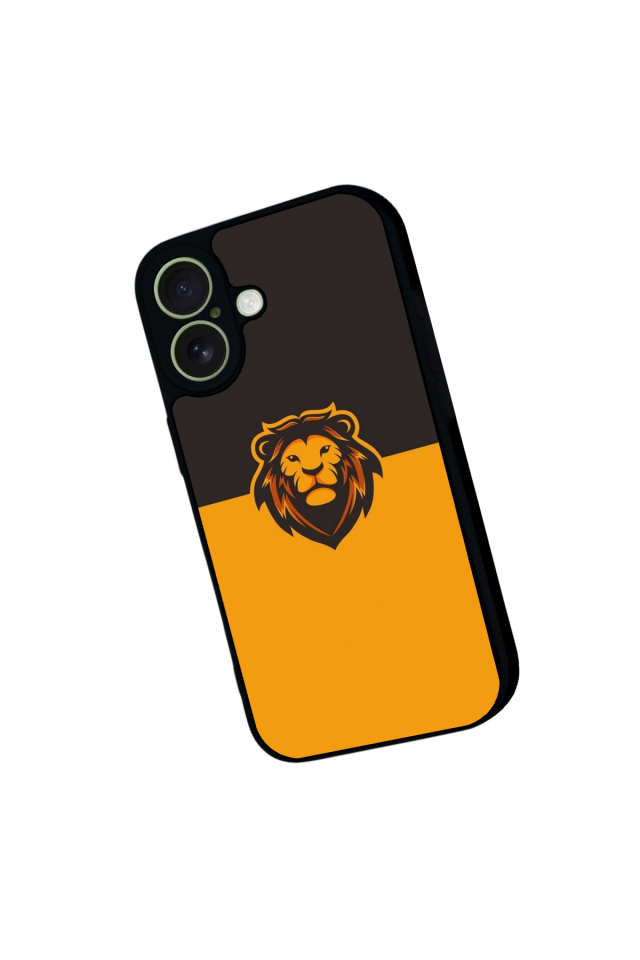 iPhone 17 Uyumlu Aslan Tasarımlı Glossy Premium Kılıf