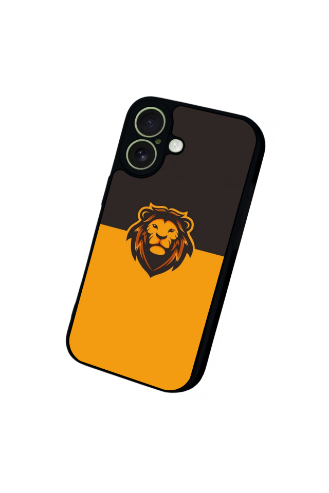 iPhone 17 Uyumlu Aslan Tasarımlı Glossy Premium Kılıf