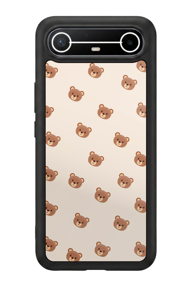 Tecno Spark Slim 5G Uyumlu Ayı Tasarımlı Glossy Premium Kılıf