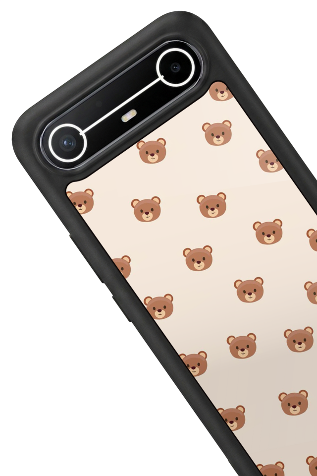 Tecno Spark Slim 5G Uyumlu Ayı Tasarımlı Glossy Premium Kılıf