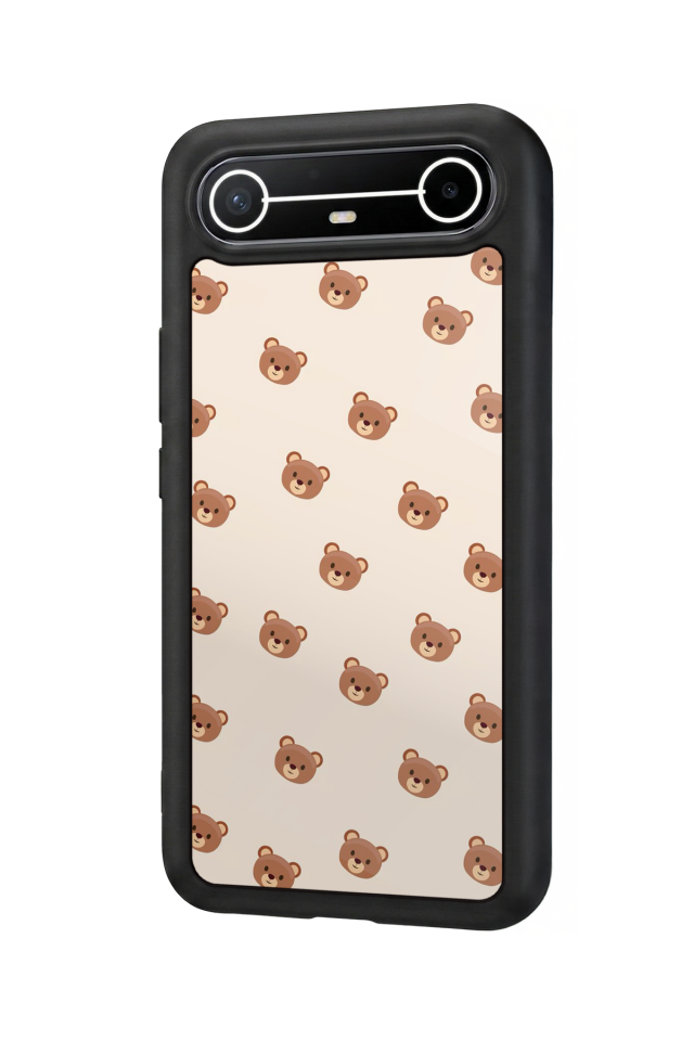 Tecno Spark Slim 5G Uyumlu Ayı Tasarımlı Glossy Premium Kılıf