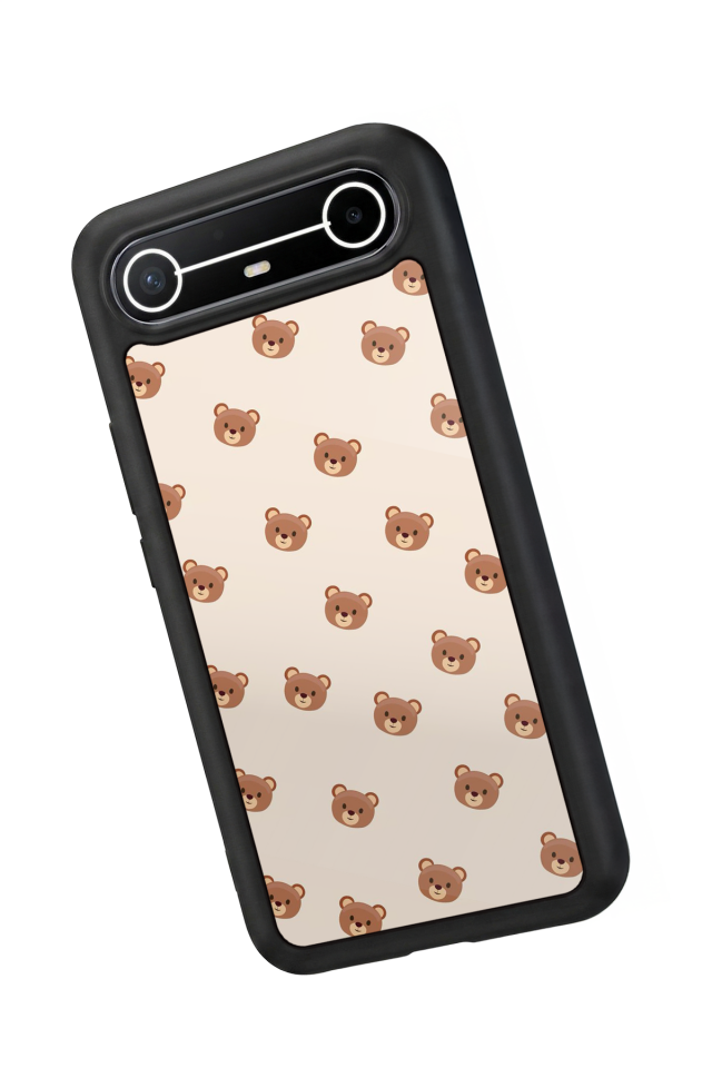 Tecno Spark Slim 5G Uyumlu Ayı Tasarımlı Glossy Premium Kılıf