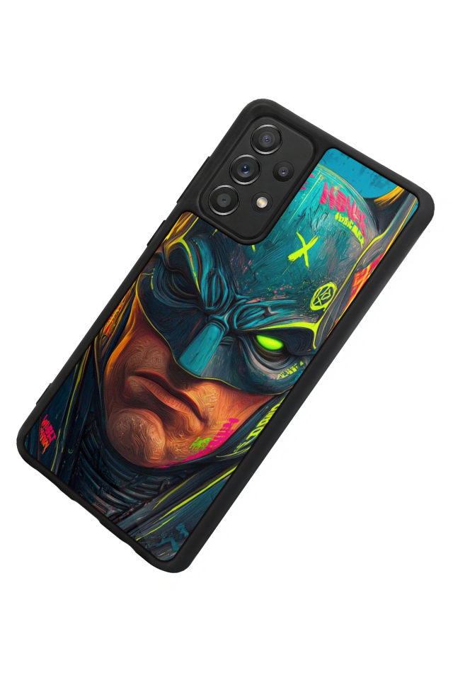 Samsung Galaxy A72 Uyumlu Batman Tasarımlı Glossy Premium Kılıf