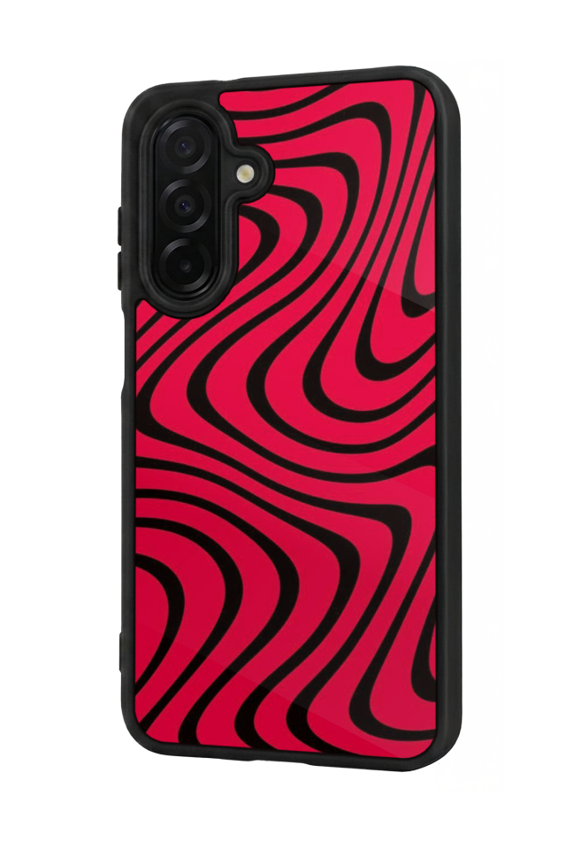 Samsung Galaxy A56 Uyumlu Çizgi Sanatı Tasarımlı Glossy Premium Kılıf