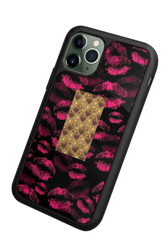iPhone 11 Pro Max Uyumlu Dudak Tasarımlı Glossy Premium Kılıf