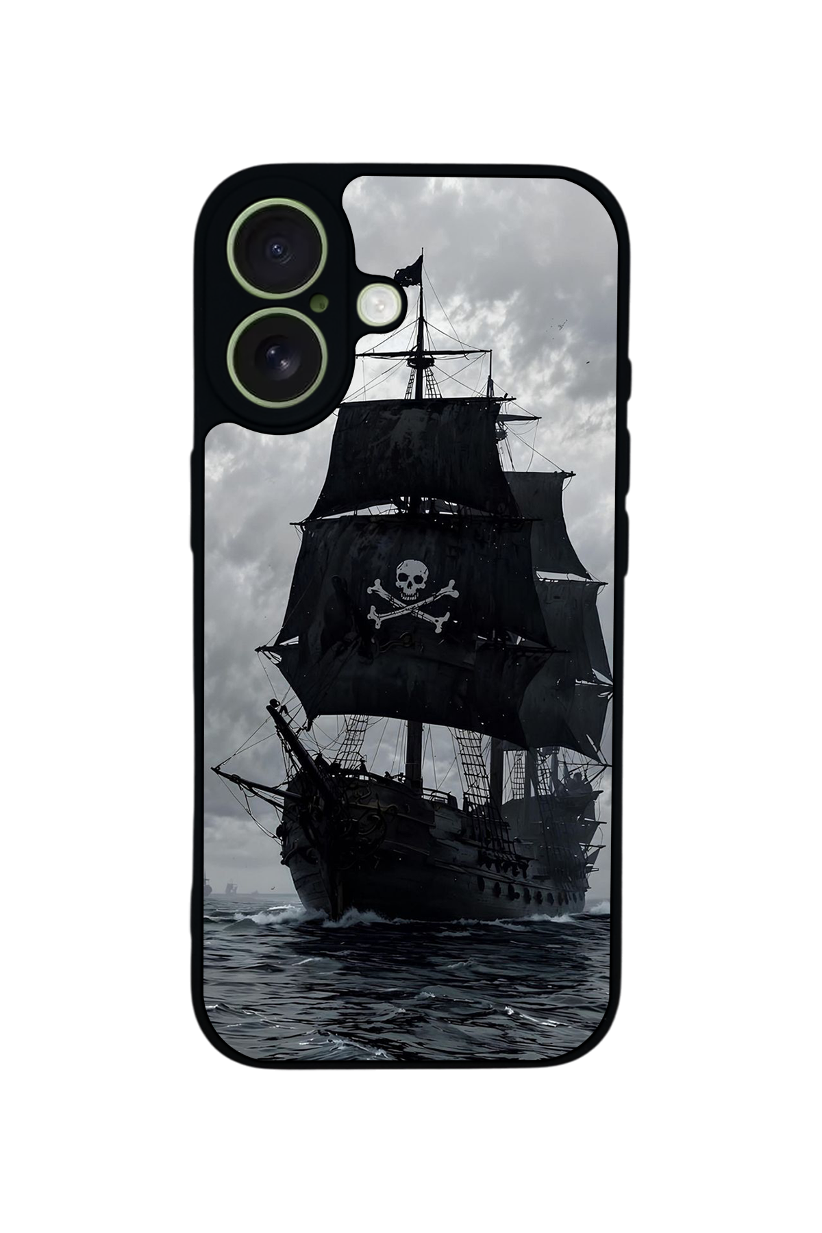 iPhone 17 Uyumlu Korsan Tasarımlı Glossy Premium Kılıf