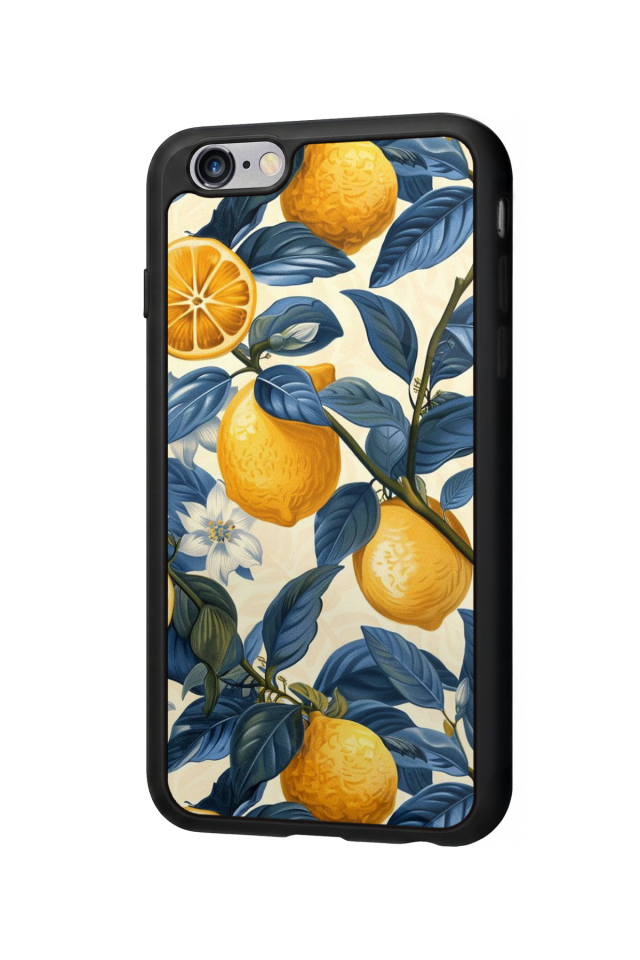 iPhone 6 Plus Uyumlu Limon Tasarımlı Glossy Premium Kılıf