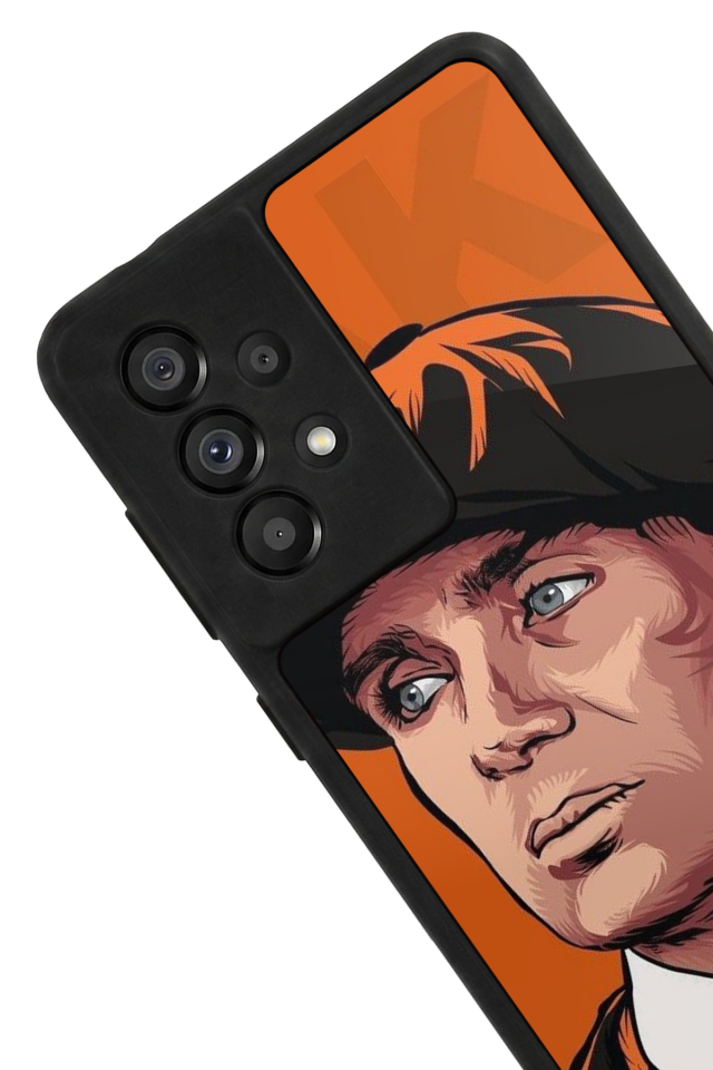 Samsung Galaxy A73 Uyumlu Peaky Blinders Tasarımlı Glossy Premium Kılıf
