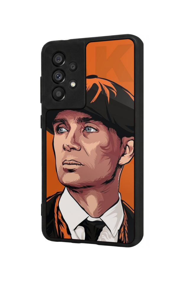Samsung Galaxy A73 Uyumlu Peaky Blinders Tasarımlı Glossy Premium Kılıf
