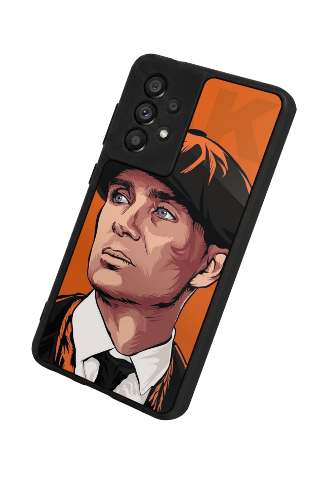 Samsung Galaxy A73 Uyumlu Peaky Blinders Tasarımlı Glossy Premium Kılıf
