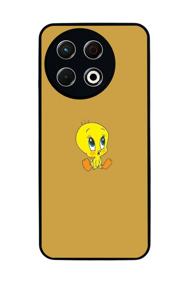 Tecno Spark 30 Pro Uyumlu Tweety Tasarımlı Glossy Premium Kılıf