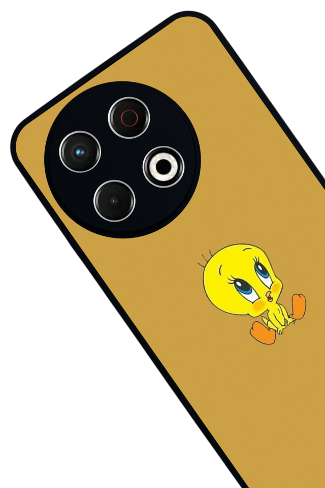 Tecno Spark 30 Pro Uyumlu Tweety Tasarımlı Glossy Premium Kılıf