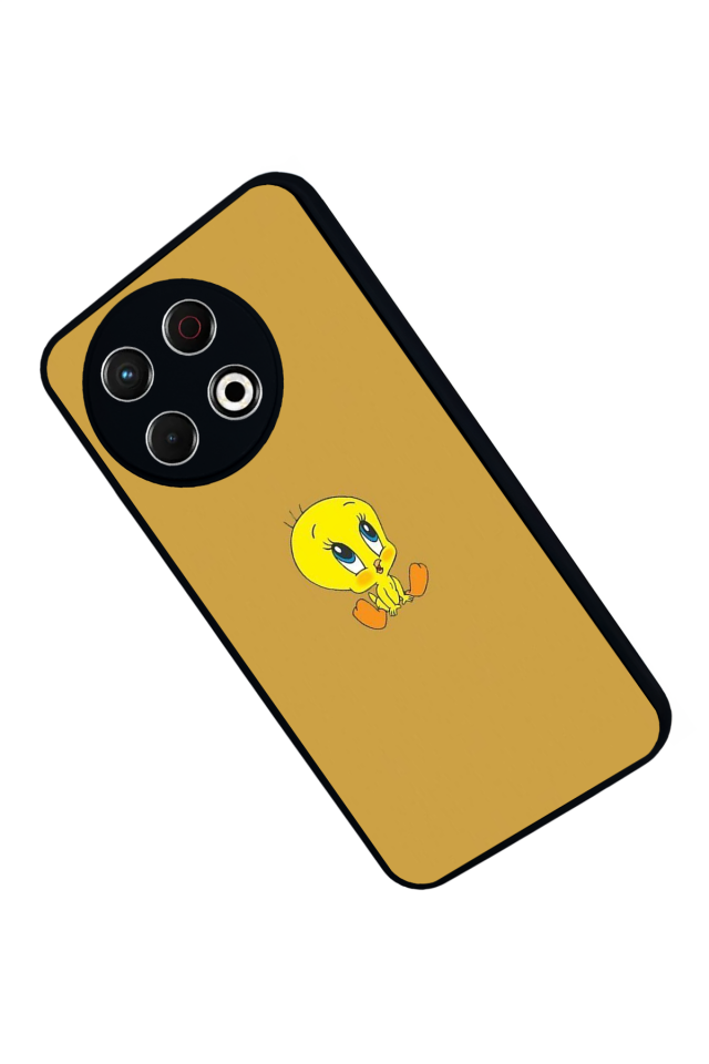 Tecno Spark 30 Pro Uyumlu Tweety Tasarımlı Glossy Premium Kılıf