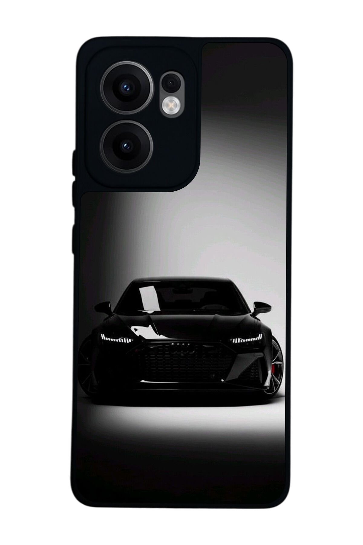 Oppo Reno 13F Uyumlu Audi Tasarımlı Glossy Premium Kılıf