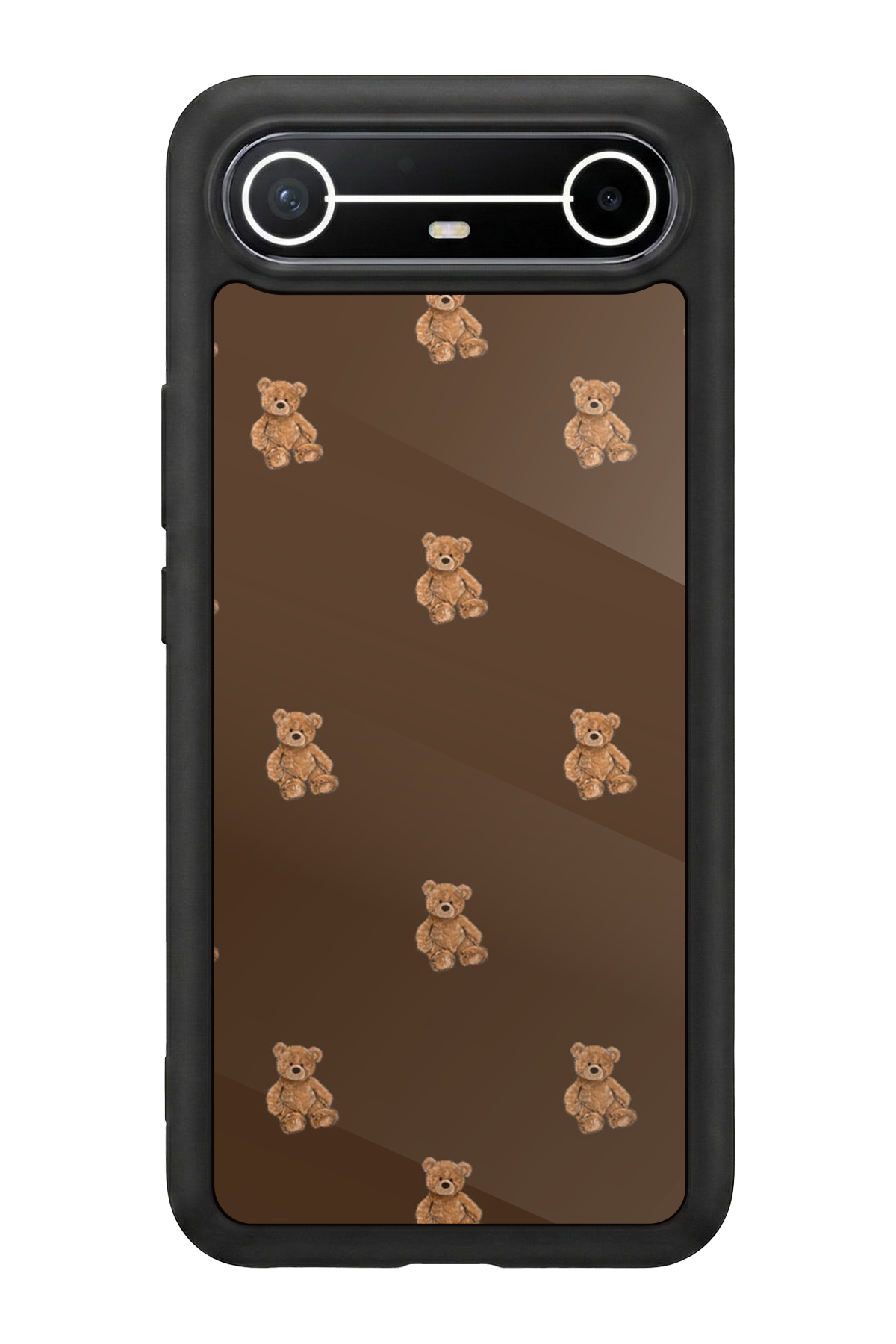 Tecno Spark Slim 5G Uyumlu Ayı Tasarımlı Glossy Premium Kılıf